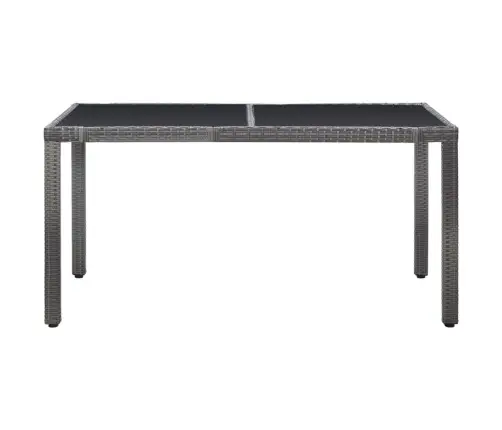 7-Osaline Aiamööblikomplekt, Polürotang, Hall