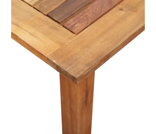 5-Daļīgs Dārza Mēbeļu Komplekts, Pelēks Pe, Akācijas Masīvkoks Vidaxl