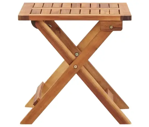 Saliekams Dārza Galds, 40X40X40 Cm, Akācijas Masīvkoks  Vidaxl