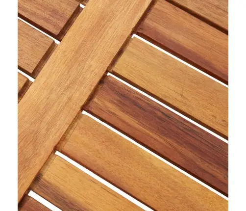 Saliekams Dārza Galds, 40X40X40 Cm, Akācijas Masīvkoks  Vidaxl