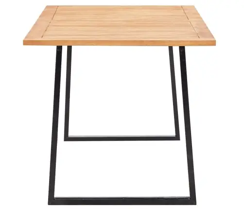 7-Daļīgs Dārza Mēbeļu Komplekts, Pelēks, Pe, Akācijas Masīvkoks Vidaxl