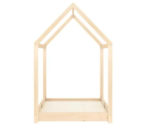 Bērnu Gultas Rāmis, Priedes Masīvkoks, 90X200 Cm Vidaxl