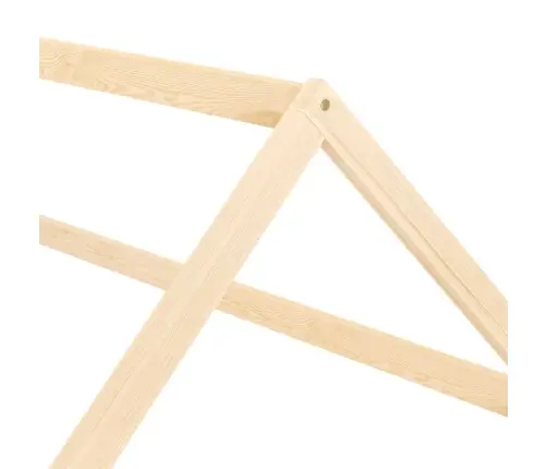 Bērnu Gultas Rāmis, Priedes Masīvkoks, 90X200 Cm Vidaxl