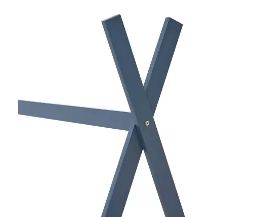 Bērnu Gultas Rāmis, Pelēks, Priedes Masīvkoks, 80X160 Cm Vidaxl