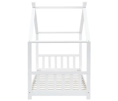 Lastevoodi Raam Valge, Männipuit, 90 X 200 Cm