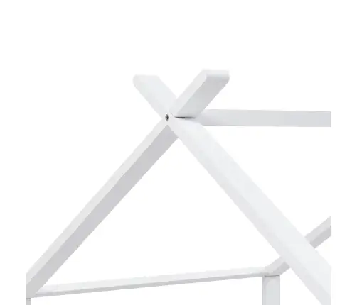 Lastevoodi Raam Valge, Männipuit, 90 X 200 Cm