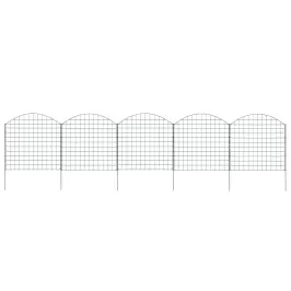 Dārza Žoga Komplekts, Zaļš, 77,5X78,5 Cm, Arkveida Vidaxl