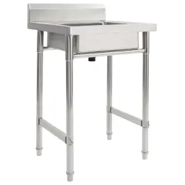 Köögivalamu Ühe Kraanikausiga, Roostevaba Teras