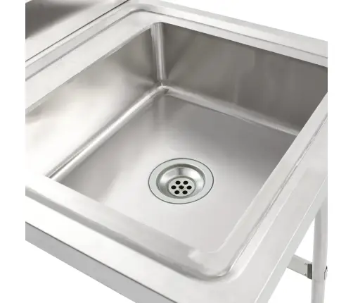 Köögivalamu Ühe Kraanikausiga, Roostevaba Teras