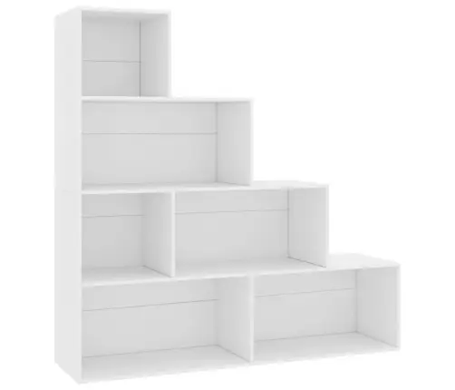 Grāmatu Plaukts, Balts, 155X24X160 Cm, Inženierijas Koks Vidaxl