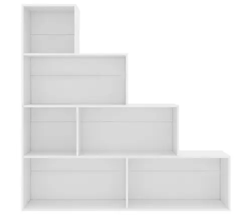 Grāmatu Plaukts, Balts, 155X24X160 Cm, Inženierijas Koks Vidaxl