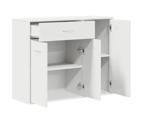 Puhvetkapp Valge 88 X 30 X 70 cm Tehispuit