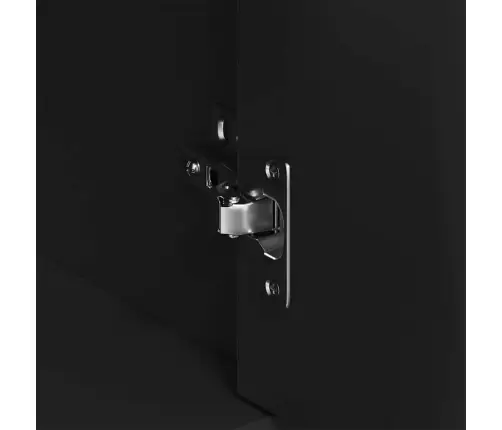 Kumode, Melna, 88X30X70 Cm, Inženierijas Koks Vidaxl