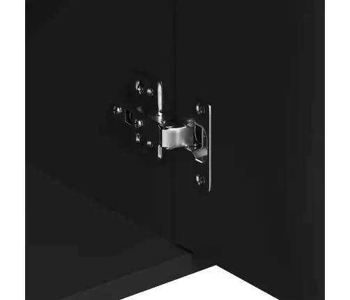 Kumode, Melna, 88X30X70 Cm, Inženierijas Koks Vidaxl