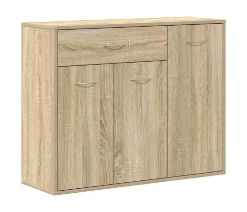 Šoninė Spintelė, Sonoma Ąžuolo, 88X30X70cm Apdirbta Mediena