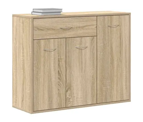 Šoninė Spintelė, Sonoma Ąžuolo, 88X30X70cm Apdirbta Mediena