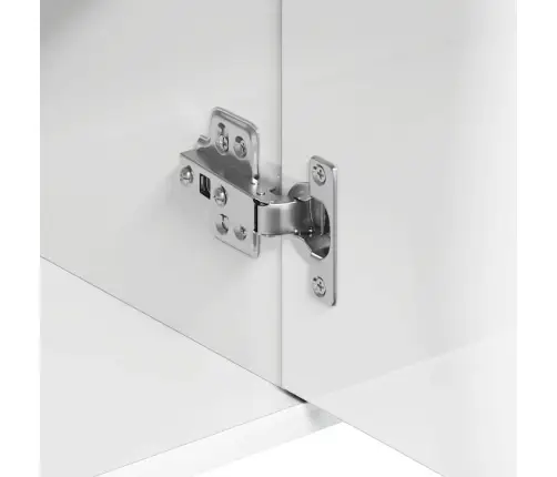 Kumode, 88X30X70 Cm, Inženierijas Koks, Spīdīgi Balta Vidaxl