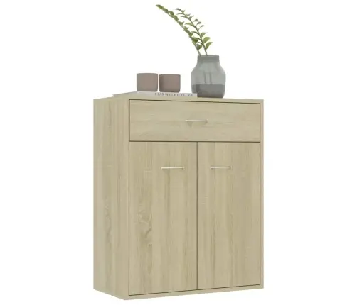 Puhvetkapp, Sonoma Tamm, 60 X 30 X 75 Cm Tehispuit