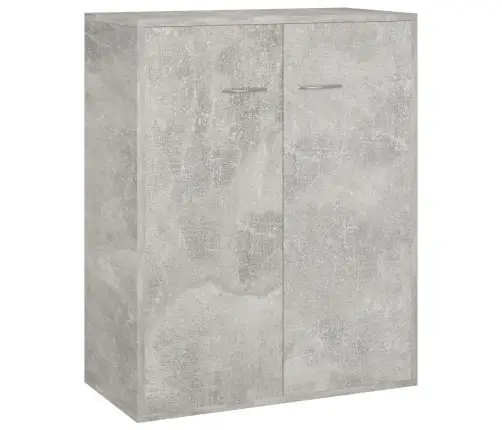 Puhvetkapp, Betoonhall, 60 X 30 X 75, Cm Tehispuit