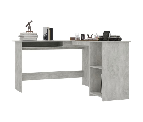 Kampinis Stalas, Betono, 120X140X75cm Mediena, L Formos