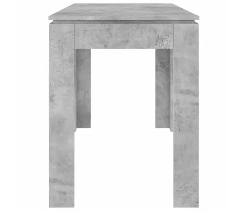 Söögilaud, Betoonhall 120 X 60 X 76 Cm Tehispuit