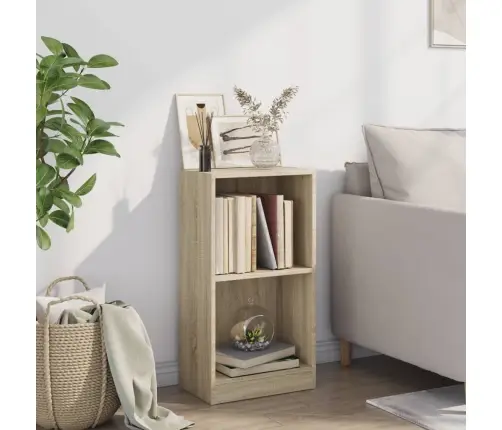 Raamaturiiul, Sonoma Tamm, 40 X 24 X 75 cm Puitlaastplaat