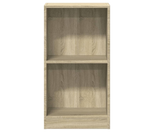 Grāmatplaukts, Ozolkoka Krāsa, 40X24X75 Cm, Inženierijas Koks Vidaxl