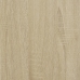Grāmatplaukts, Ozolkoka Krāsa, 40X24X75 Cm, Inženierijas Koks Vidaxl