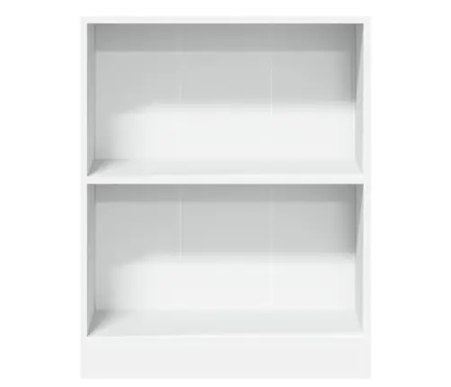 Grāmatplaukts, Balts, 60X24X76 Cm, Inženierijas Koks Vidaxl