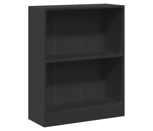 Lentyna Knygoms, Juodos Spalvos, 60X24X76 cm Mediena