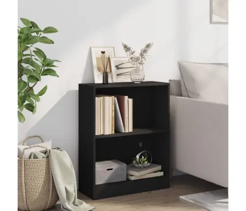 Lentyna Knygoms, Juodos Spalvos, 60X24X76 cm Mediena