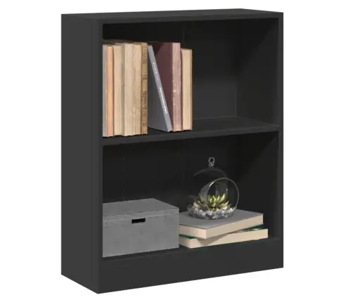 Lentyna Knygoms, Juodos Spalvos, 60X24X76 cm Mediena