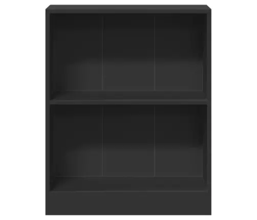 Lentyna Knygoms, Juodos Spalvos, 60X24X76 cm Mediena