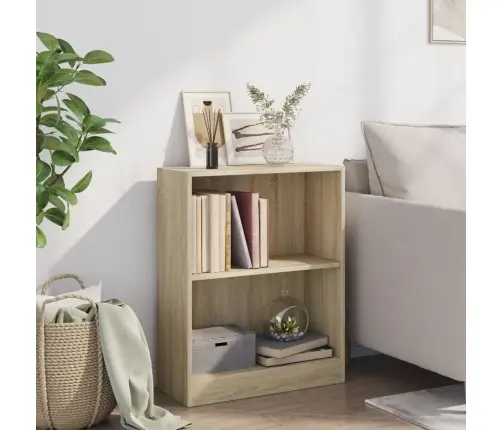 Raamaturiiul, Sonoma Tamm, 60 X 24 X 76 cm Tehispuit