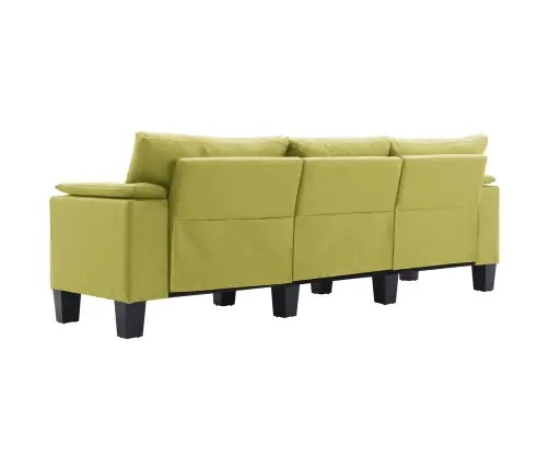 Dīvāns Zaļa Audums Vidaxl