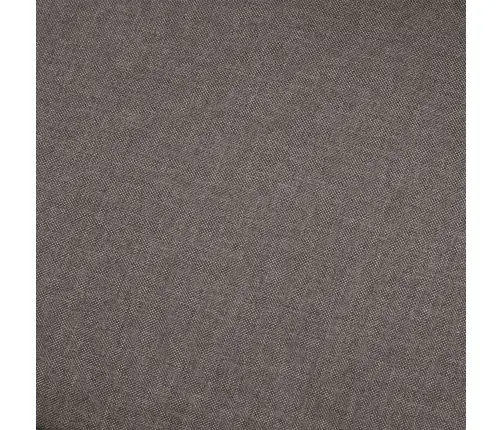 Dīvāns Pelēkbrūna Trīsvietīgi Dīvāni Audums Vidaxl