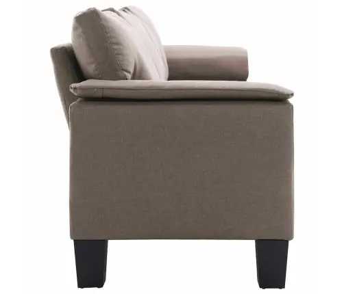 Dīvāns Pelēkbrūna Četrvietīgs Audums Vidaxl