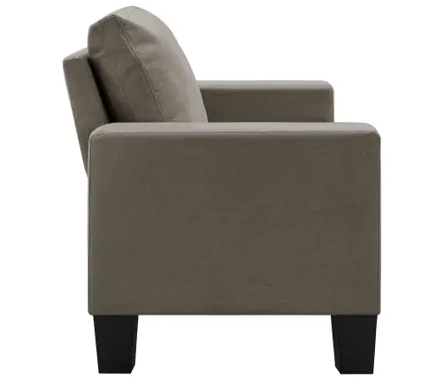 Dīvāns Pelēkbrūna Divvietīgi Dīvāni Audums Vidaxl