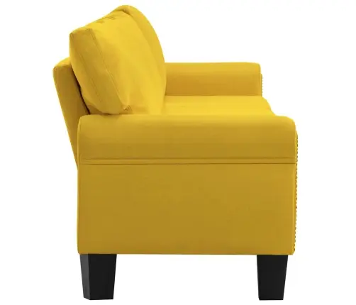 Sofa Geltona 5 Vietų Audinys