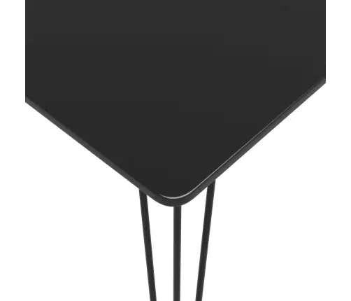 Baro Stalas, Juodos Spalvos, 120X60X105Cm