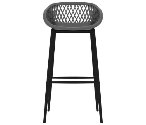 Baro Kėdės, 2Vnt., Pilkos Spalvos