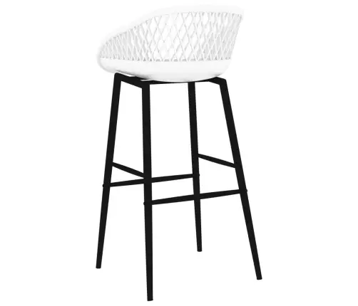 Bāra Krēsli, 4 Gab., Balti Vidaxl