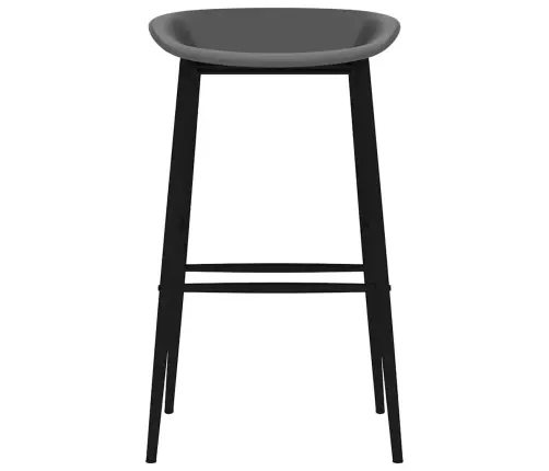 Bāra Krēsli, 4 Gab., Pelēki Vidaxl