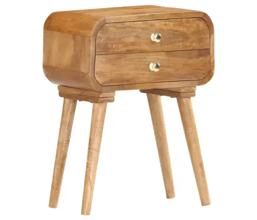 Naktsskapītis, 43X30X58 Cm, Mango Masīvkoks Vidaxl