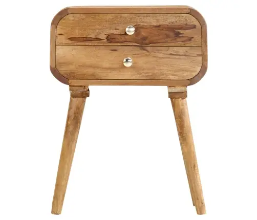 Naktsskapītis, 43X30X58 Cm, Mango Masīvkoks Vidaxl