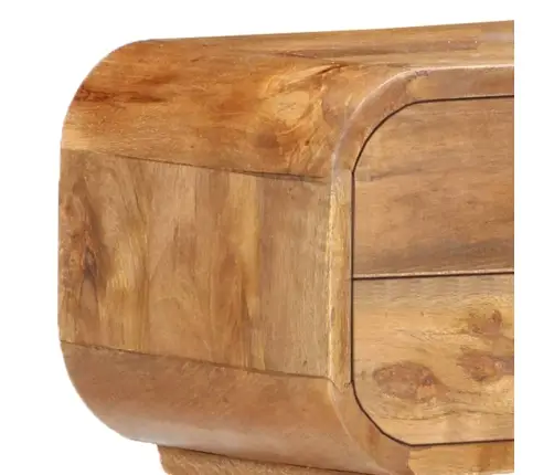 Naktsskapītis, 43X30X58 Cm, Mango Masīvkoks Vidaxl