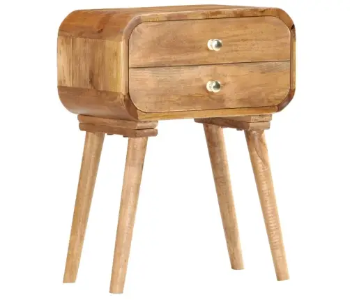 Naktsskapītis, 43X30X58 Cm, Mango Masīvkoks Vidaxl