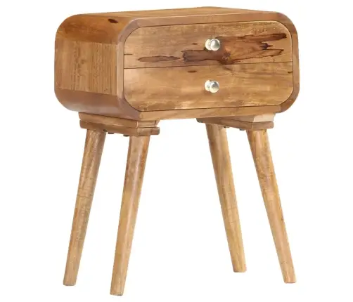 Naktsskapītis, 43X30X58 Cm, Mango Masīvkoks Vidaxl