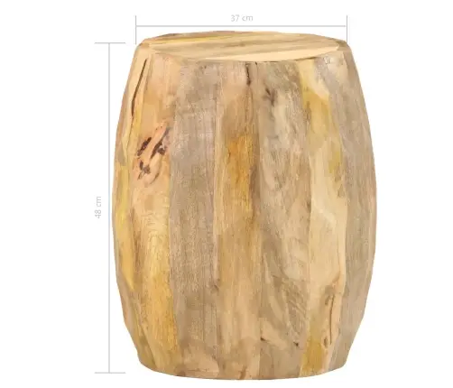 Sols, Bungu Forma, Mango Masīvkoks Vidaxl