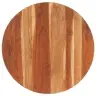 Galda Virsma, 15-16 Mm, 80 Cm, Apaļa, Akācijas Masīvkoks Vidaxl